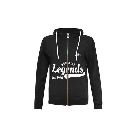 Legends Black Zip Hoodie