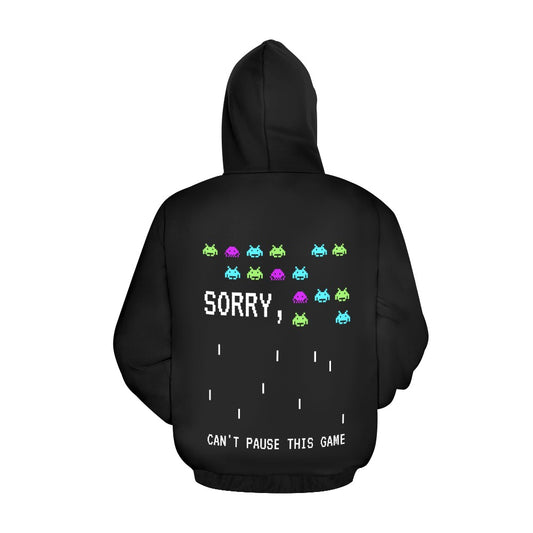 2D Life Black Hoodie