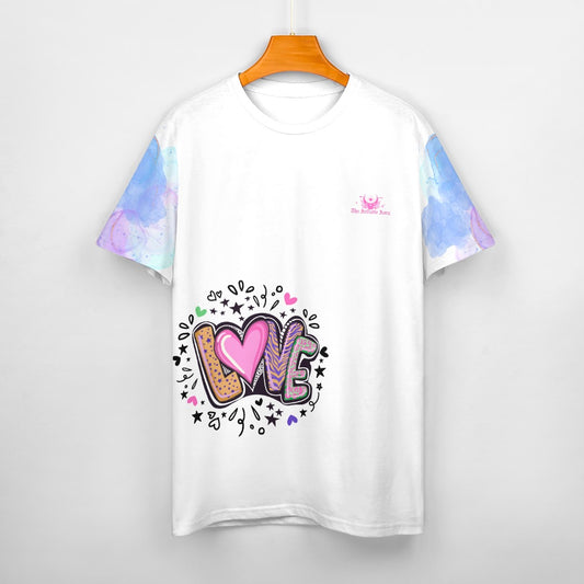 Dream Big White Cotton T-Shirt