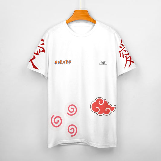 Naruto White Cotton T-shirt