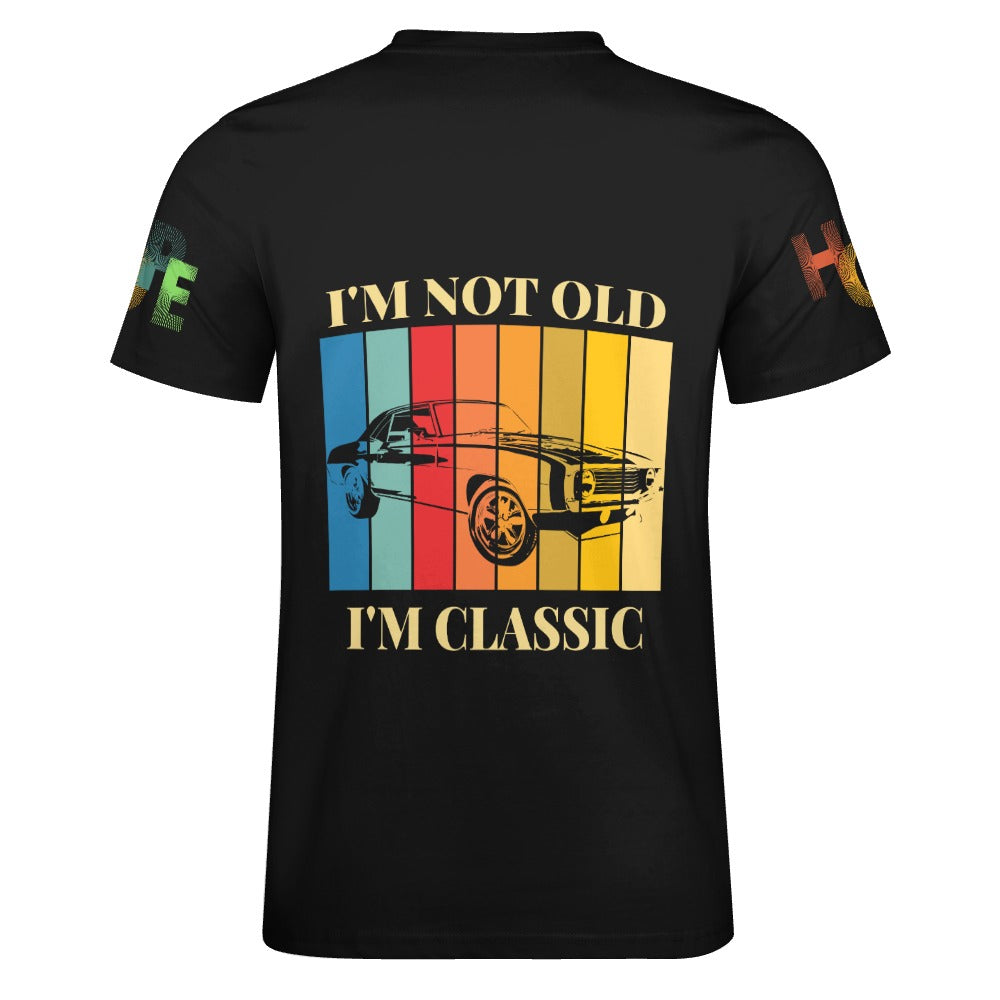 I'm Classic Black Cotton T-shirt