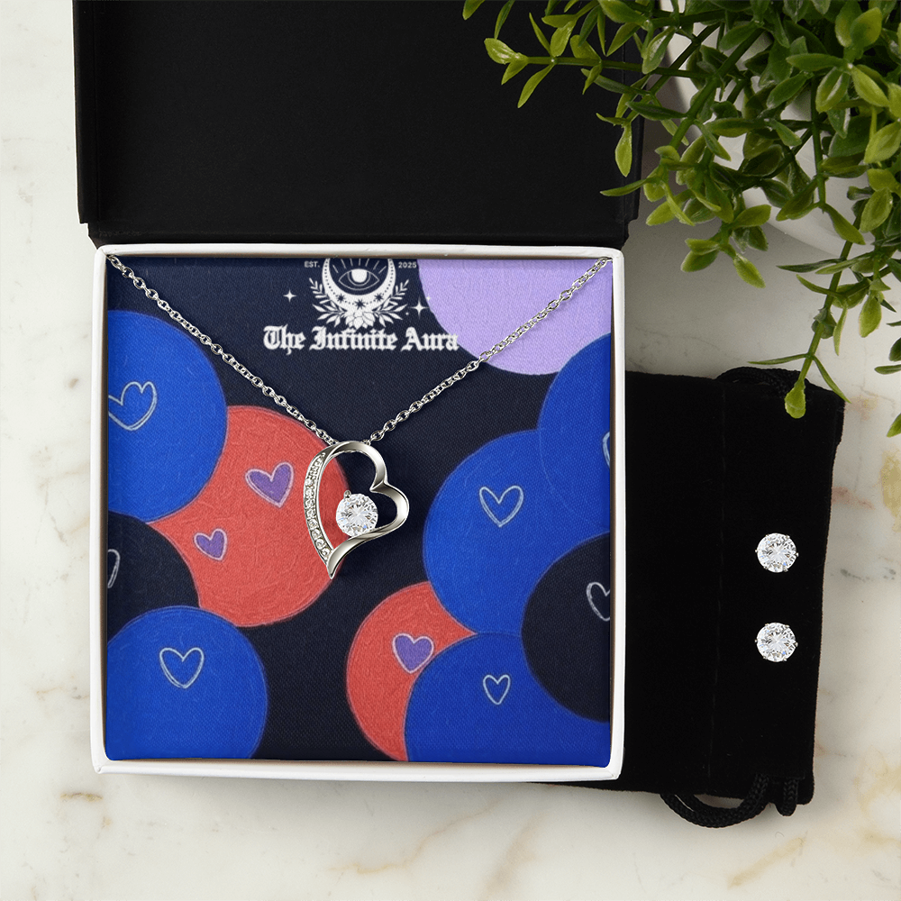Forever Love Necklace & Earring Set