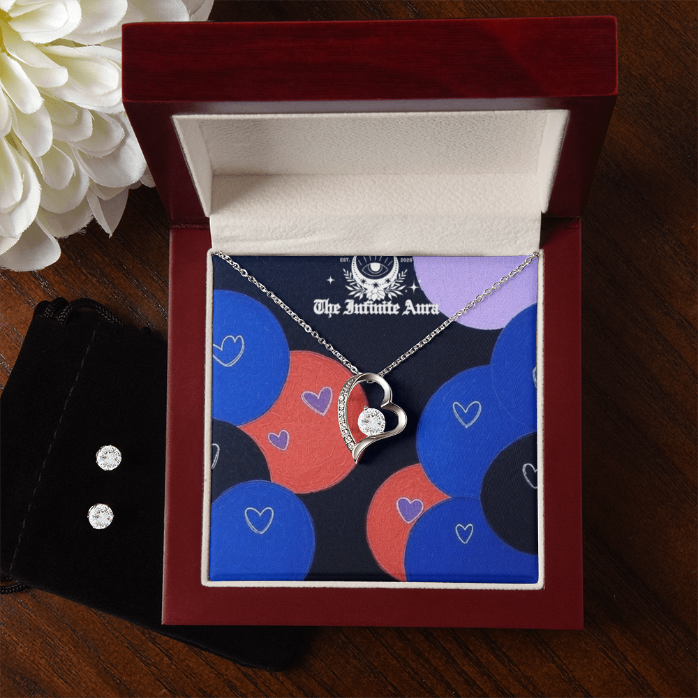 Forever Love Necklace & Earring Set